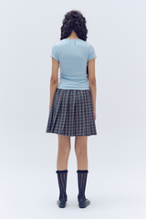CHECKERED SKIRT