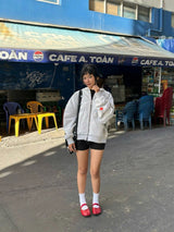 Cherry Zip-Up Hoodie