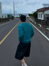 サマーリネンVネックニットウェア
