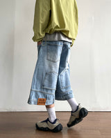 Log Bermuda Denim Pants