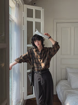 Elubin Over Check Shirt