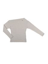 ONE-SHOULDER ELASTIC T (MELANGE)