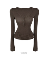 Silver Tencel Top (3color)