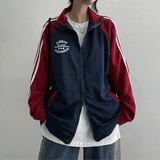 [Special product!] Sherman Color Track Jersey Zip-Up Jumper (2 colors)