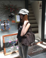 Wrinkle shirring cap