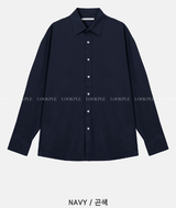 Wonderant Ice Cotton Linen Overfit Shirt
