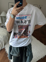 ASCLO ベースボールニュース半袖Tシャツ