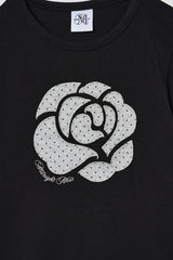 dot rose t (black)