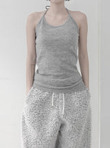 Winter Layered Halter Sleeveless