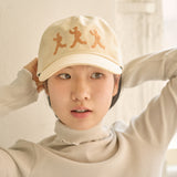 Three People Ball Cap (Butter Yellow)