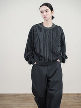 GROWTH RING CREWNECK PULLOVER