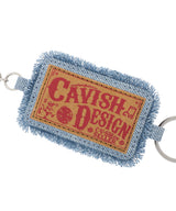 RAWCUT WASHED DENIM KEYRING BLUE(CV2EFUAB62A)