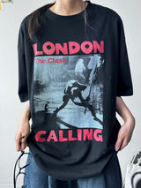 Michael Tattoo Lettering Boxy Fit Tee 3color