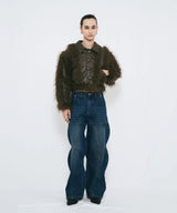 WAVE DENIM PANTS
