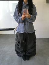 Washed Cargo Pants