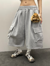 Moni Keyring Balloon Cargo Bermuda Shorts 3color