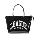 SPOILED LEAGUE TOTE BAG | SHINY BLACK