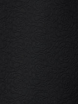 Rose Flared Skirt (Black)
