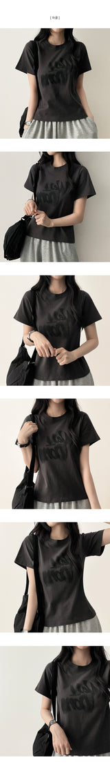 Well グラデーション半袖Tシャツ