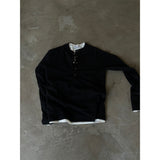 [S/S] ディープマッスルヘンリーネックニットスリーブ(3color)