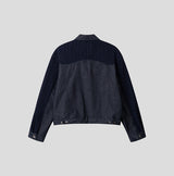 ルーベンニッティドデニムトラッカージャケット