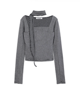 Jennie Long Sleeve Top BLACK