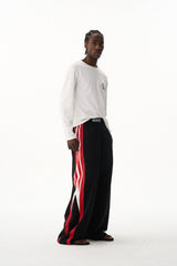 Double Waist Print Sweatpants