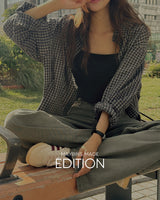 [MADE]  Lening checkered shirt