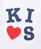 キスマールドットロゴTシャツ White