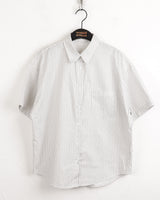 Sokit Stripe Oversized Fit Short Sleeve Shirt