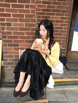 エアリーサマーカーディガン_yellow