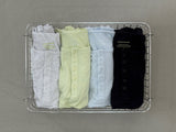 ブリーズ コットンモダール ヘンリーネック ティーシャツ (Bio-Washing) - ペール ライム
