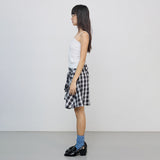 Knot check skirt