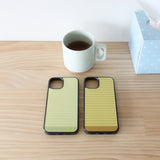 ストライプケース (light green)