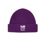 RAINBOW SHORT BEANIE【BLACK】
