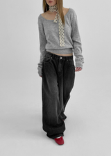 [MADE] Chenle Stripe Denim Pants