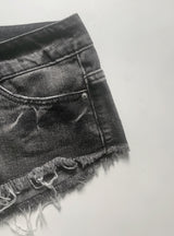 Tenny Dark Blue Damage Shorts