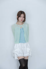 studs ribbon camisole(mint)