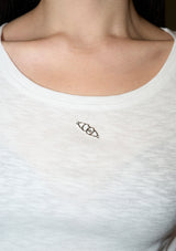 smooth tee - ivory