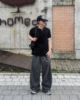 Miju Side Snap Balloon Sweat Pants