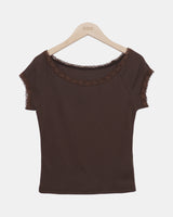 Awill Lace Short Sleeve T-Shirt