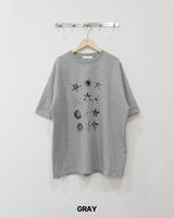 Fish Print Short Sleeve
