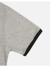 クロップピグメントリンガーTシャツ