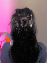 Bunny fantasy ornamental hairpin (2color)