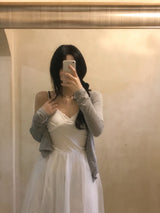 Tilda Ballerina Lace Bustier Tulle Long Dress