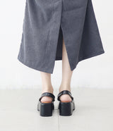 Nivan Square Platform Slingback Loafers