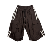 burger track cotton shorts