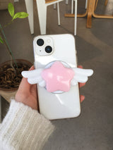 Star Wing Grip Tok Holder Smart Tok(Pink)