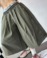 5000SOLD 🥳❤‍🔥 LINEN BALLOON BERMUDA 🖤🤍🩷💚7COLOR
