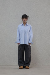 Slacks cargo pants - Gray